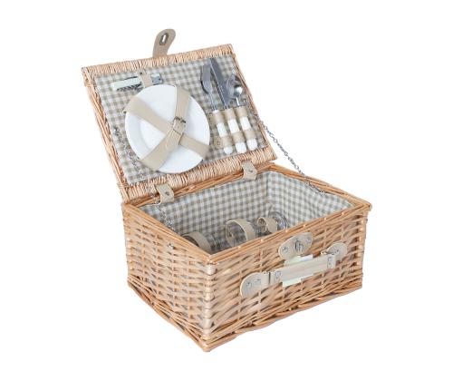 Piknikukorv GINO 2-le 37x27xH18cm