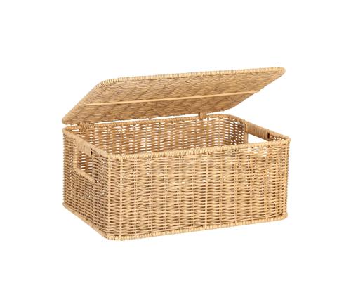 Korv BASILE 34x24xH15cm, helepruun