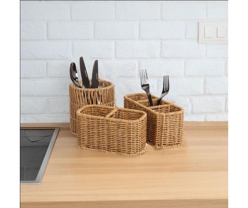 Tops BASILE D12,5xH14cm, helepruun