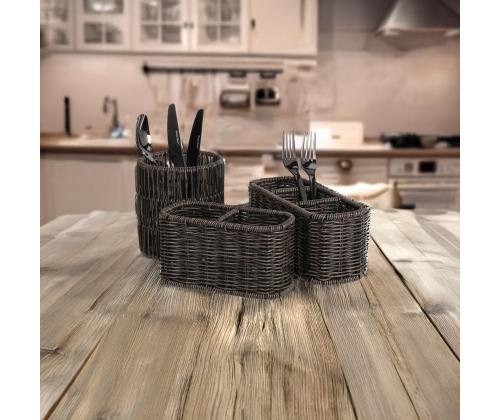 Tops BASILE D12,5xH14cm, tumepruun