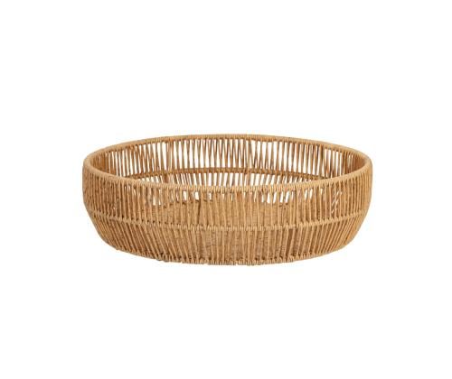 Korv BASILE D36/32xH10cm, helepruun