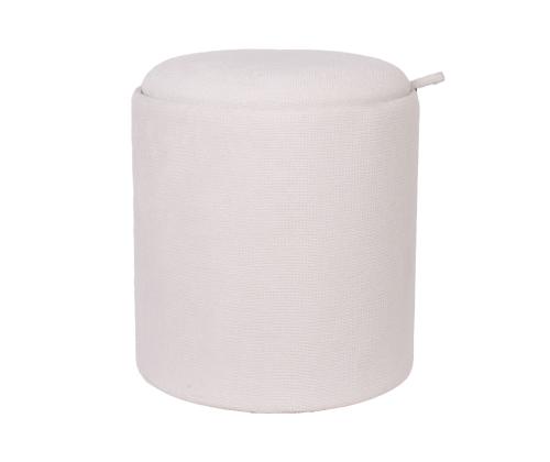 Tumba/laud HIRO D39xH44cm, valge, panipaigaga