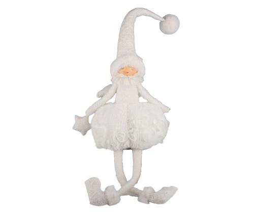 Dekoratsioon FAB EMILIA H83cm, päkapikk, valge