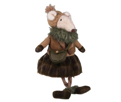 Dekoratsioon FAB HANNA H58cm, jõuluhiir, tüdruk