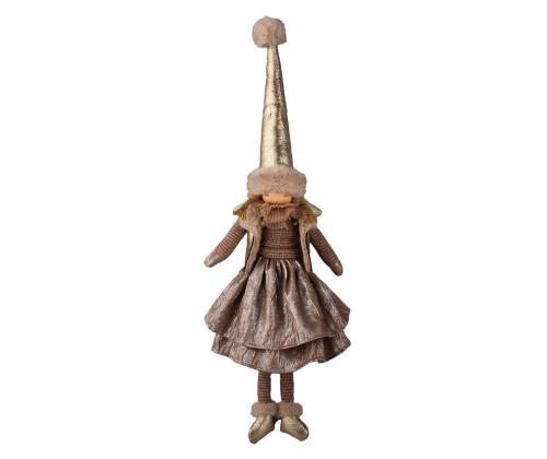 Dekoratsioon FAB ELSA H51cm, päkapikk, kuldne