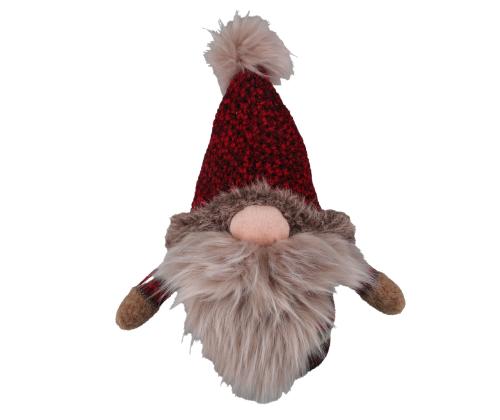 Dekoratsioon FAB SANTA H45cm, päkapikk, habemega