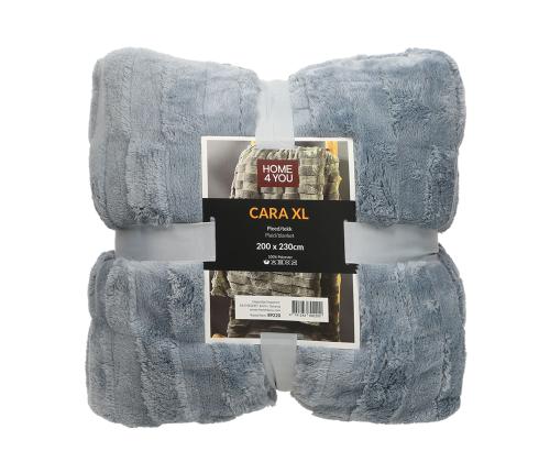 Pleed CARA XL 200x230cm, sinakashall