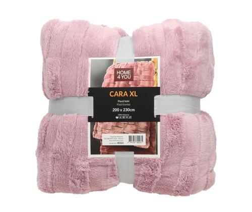 Pleed CARA XL 200x230cm, roosa