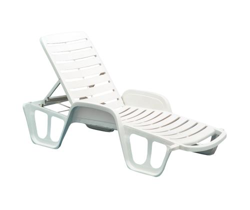 Lamamistool FISSO 71x192xH45cm, valge