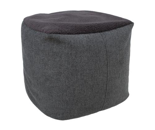 Tumba LAMB BAG, 55x55cm, h45cm, tumehall, 100% polüester, kangas-324/320