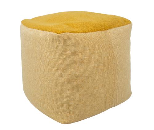 Tumba LAMB BAG, 55x55cm, h45cm, kollane, 100% polüester, kangas-325/322