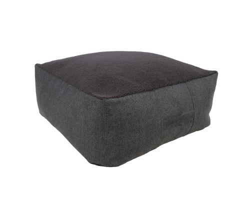 Tumba LAMB BAG, 80x80cm, h30cm, tumehall, 100% polüester, kangas-324/320