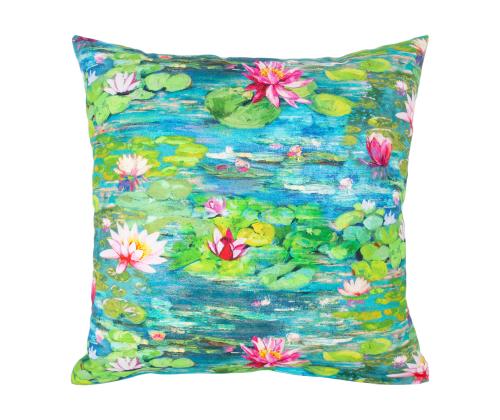 Padi HOLLY 45x45cm, roosad vesiroosid