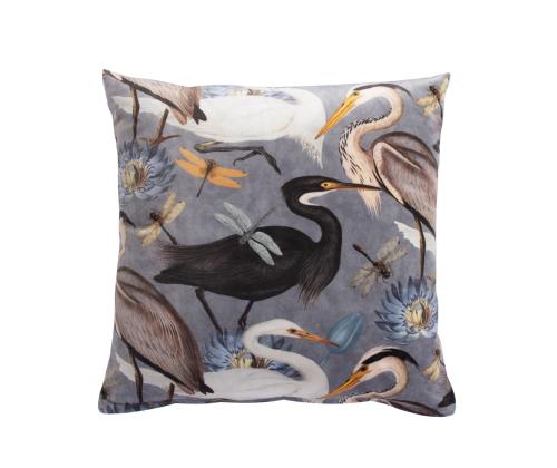 Padi HOLLY 45x45cm, linnud ja vesiroosid