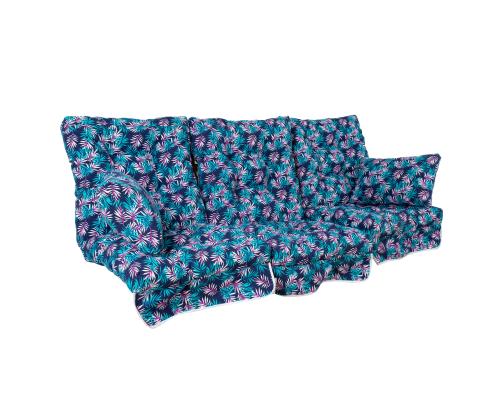 Kiigepadjad ROMA 108x56x10cm, 3tk, 80% puuvill, 20% polüester