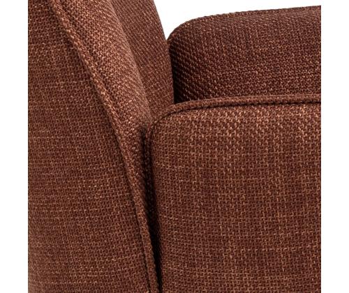 Tool GLENDA käetugedega, terrakota, 61x63xH88,5cm