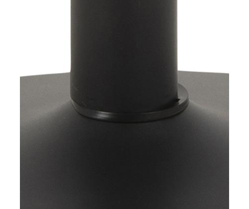 Söögilaud IBIZA D110xH74cm, must