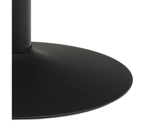 Söögilaud IBIZA D110xH74cm, must marmor