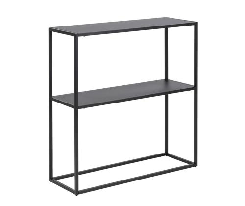 Konsoollaud NEWTON 79,5x26xH80,5cm, must