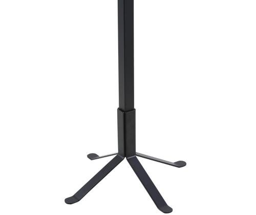 Põrandanagi VINSON, 50x50xH181cm, must