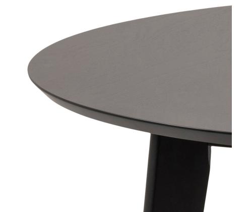 Söögilaud ROXBY, D105xH76cm, must