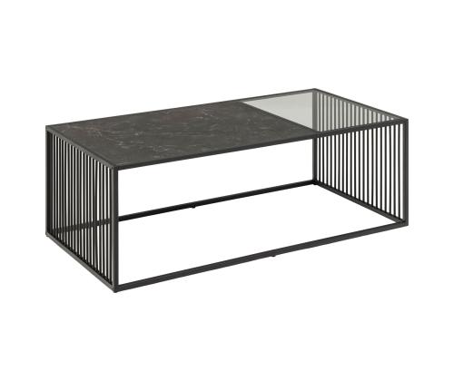 Diivanilaud STRINGTON 120x60xH40cm, must