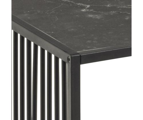 Diivanilaud STRINGTON 120x60xH40cm, must