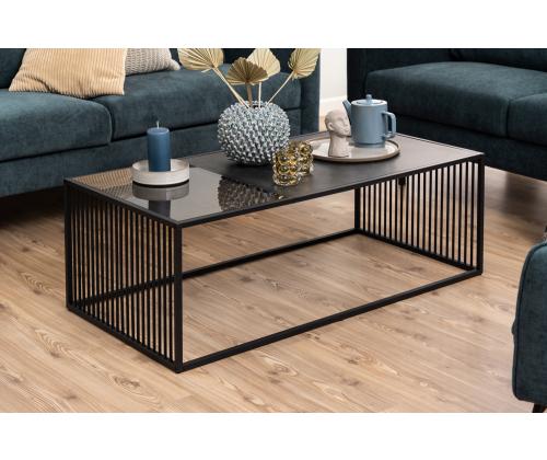 Diivanilaud STRINGTON 120x60xH40cm, must