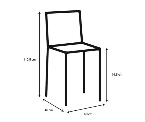 Baaripukk KIMMY pruun, metallalus