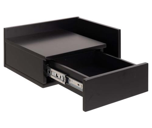 Öökapp ASHLAN 40x32xH16,5cm, must