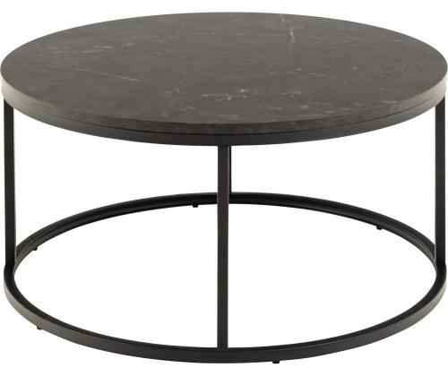 Diivanilaud SPIRO D80xH40cm, must