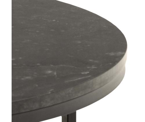 Diivanilaud SPIRO D80xH40cm, must