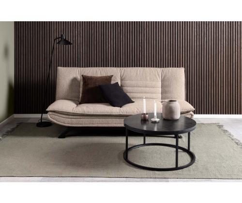 Diivanilaud SPIRO D80xH40cm, must