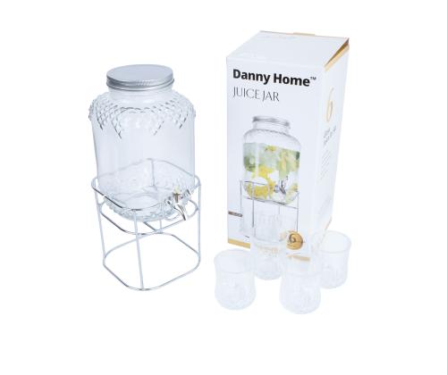 Joogianum +4klaasi PARTY SET 4L, alusraamiga