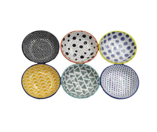 Kausid AIMI 6tk D9,5xH2cm karbis, mix