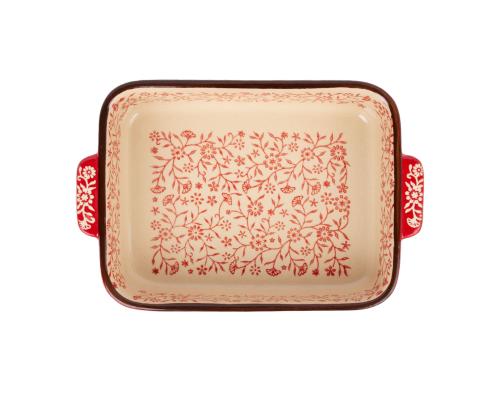 Ahjuvorm STAR BAKE 21x14cm, punane keraamika