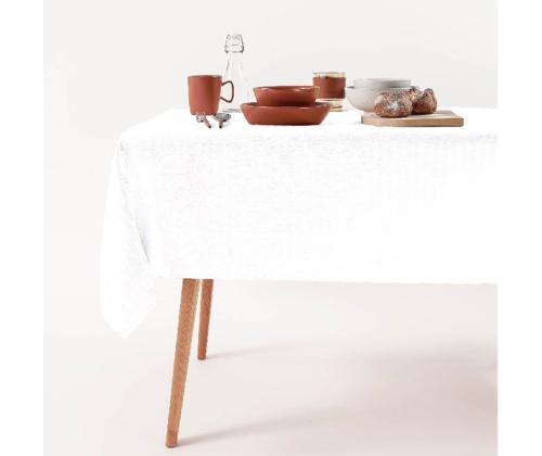 Laudlina EASY CARE 132x178cm valge, 250g/m2