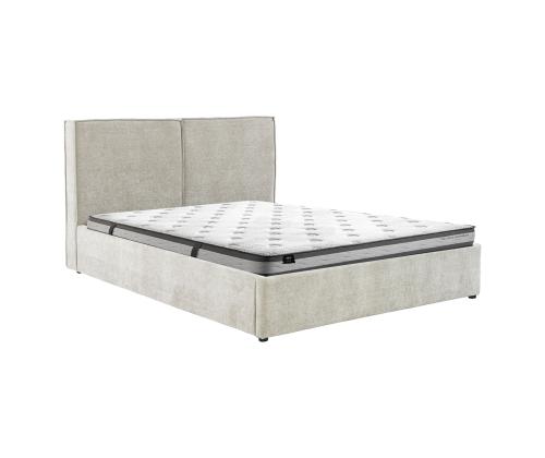 Voodi DAMANI madratsiga HARMONY DUO 160x200cm, beež