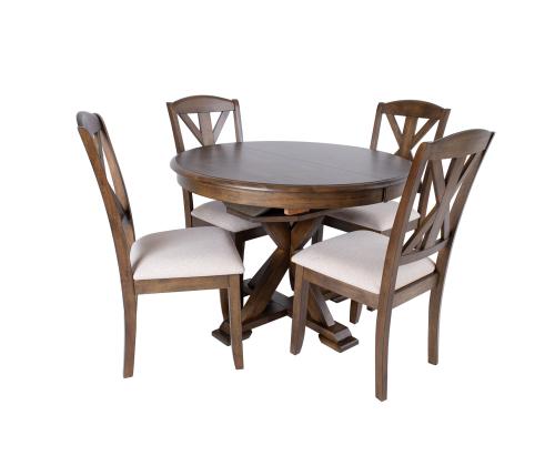 Söögilauakomplekt JAMES 6-tooliga