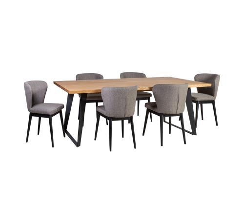 Söögilauakomplekt LISBON 6-tooliga