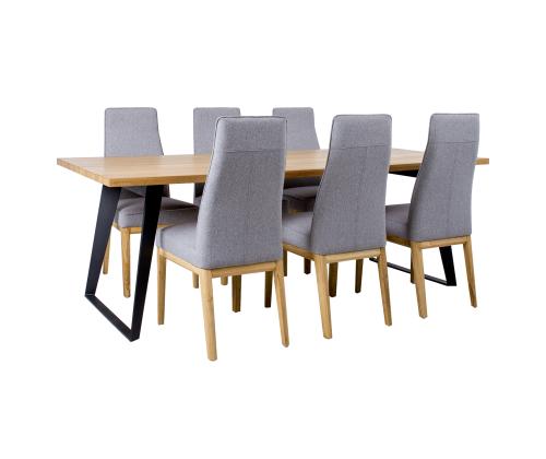 Söögilauakomplekt LISBON 6-tooliga