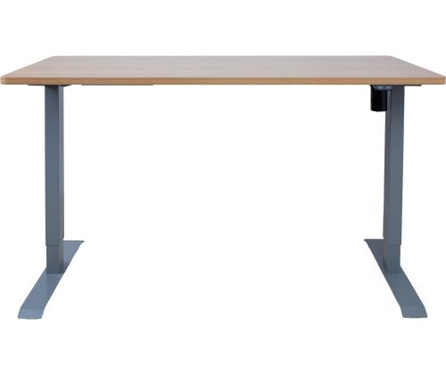 Töölaud ERGO 1-mootoriga 140x70xH71-121cm, vaher, melamiinplaat