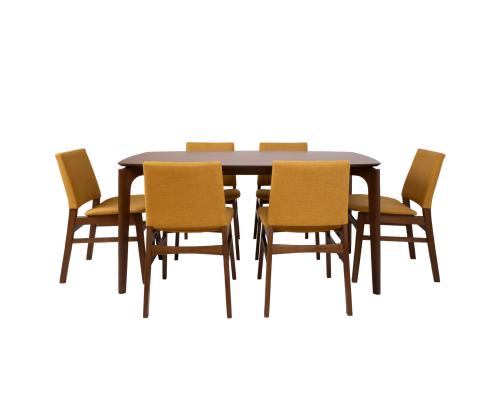 Söögilauakomplekt HAYDIE 6-tooliga