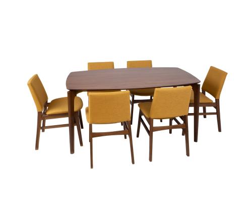 Söögilauakomplekt HAYDIE 6-tooliga