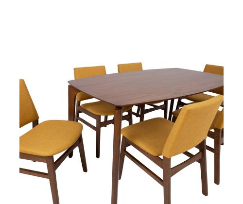 Söögilauakomplekt HAYDIE 6-tooliga