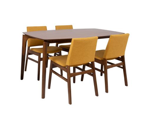 Söögilauakomplekt HAYDIE 4-tooliga