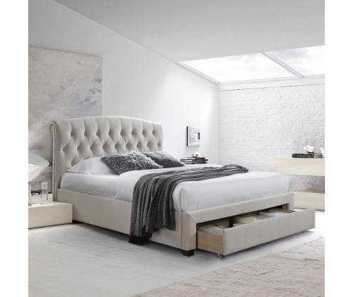 Voodi NATALIA madratsiga HARMONY DUO SEASON 160x200cm