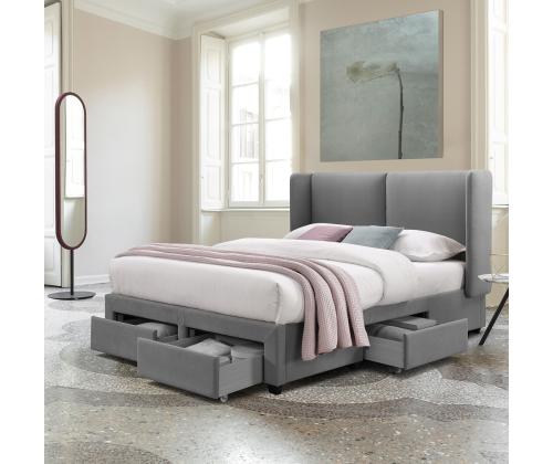 Voodi SUGI madratsiga HARMONY DUO 160x200cm, hall