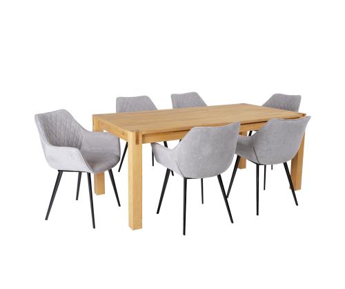 Söögilauakomplekt CHICAGO NEW 6-tooliga