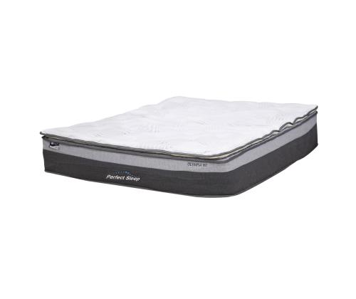 Voodi CHICAGO NEW 160x200cm, madratsiga HARMONY TOP, 176x214,5xH91cm, tammespoon/MDF